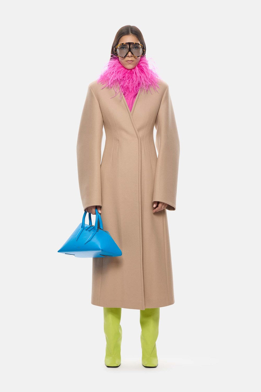 Cappotto lungo Dallas - Beige