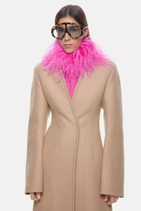 Cappotto lungo Dallas - Beige