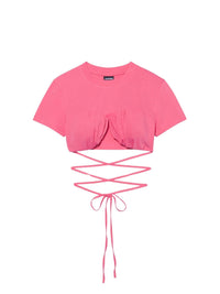 DARK PINK LE TSHIRT BACI