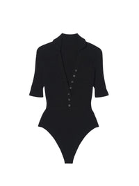 Body Yauco à col polo - Black