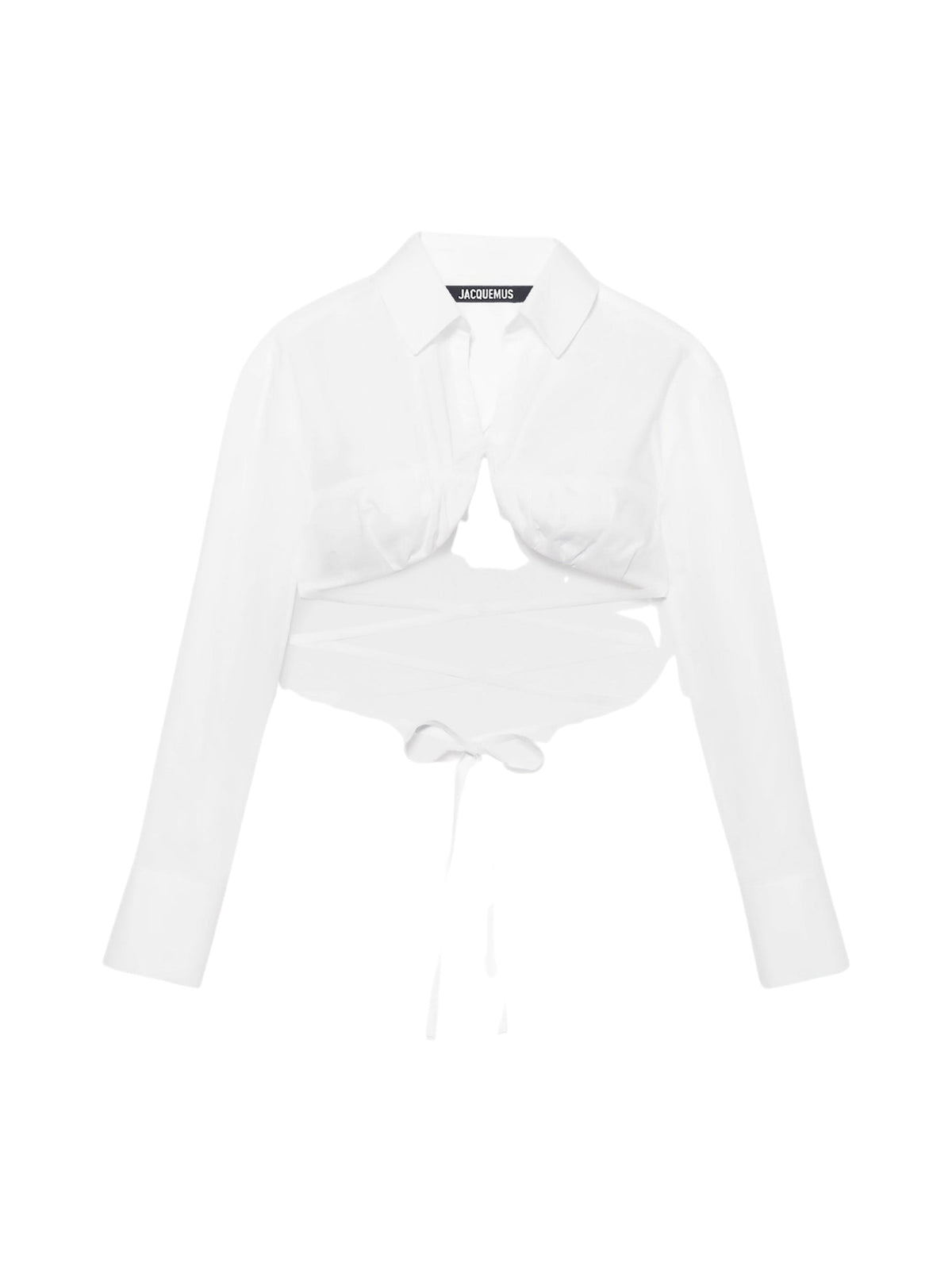 90€ / 1 sold //2 QTY / ST50%   Chemise courte Baci à armatures - White