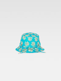 PRINT GREEN/BLUE FLOWERS LE BOB GADJO