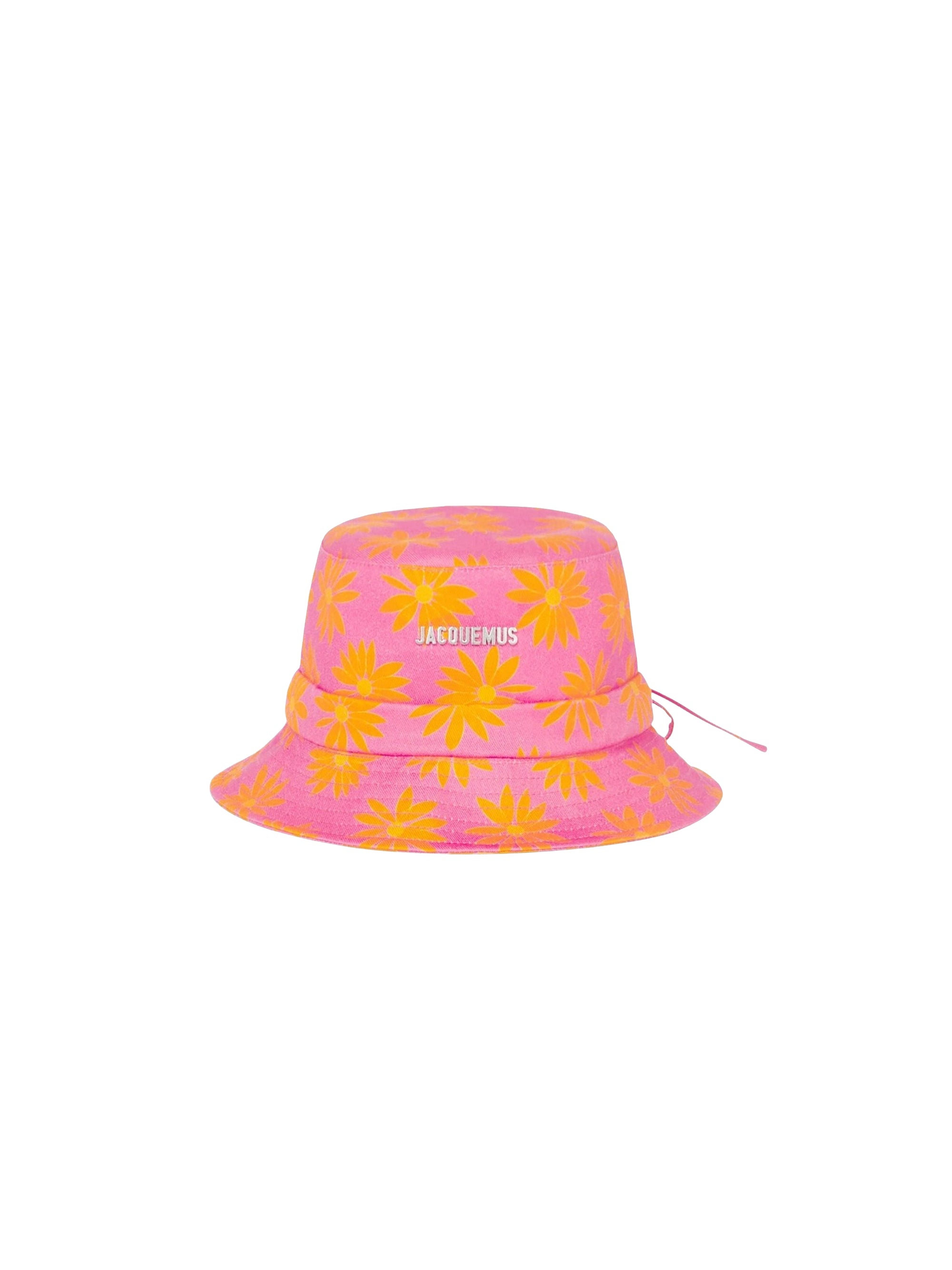 The Gadjo Bucket Hat - Orange & Pink Flowers
