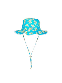 PRINT GREEN/BLUE FLOWERS LE BOB ARTICHAUT