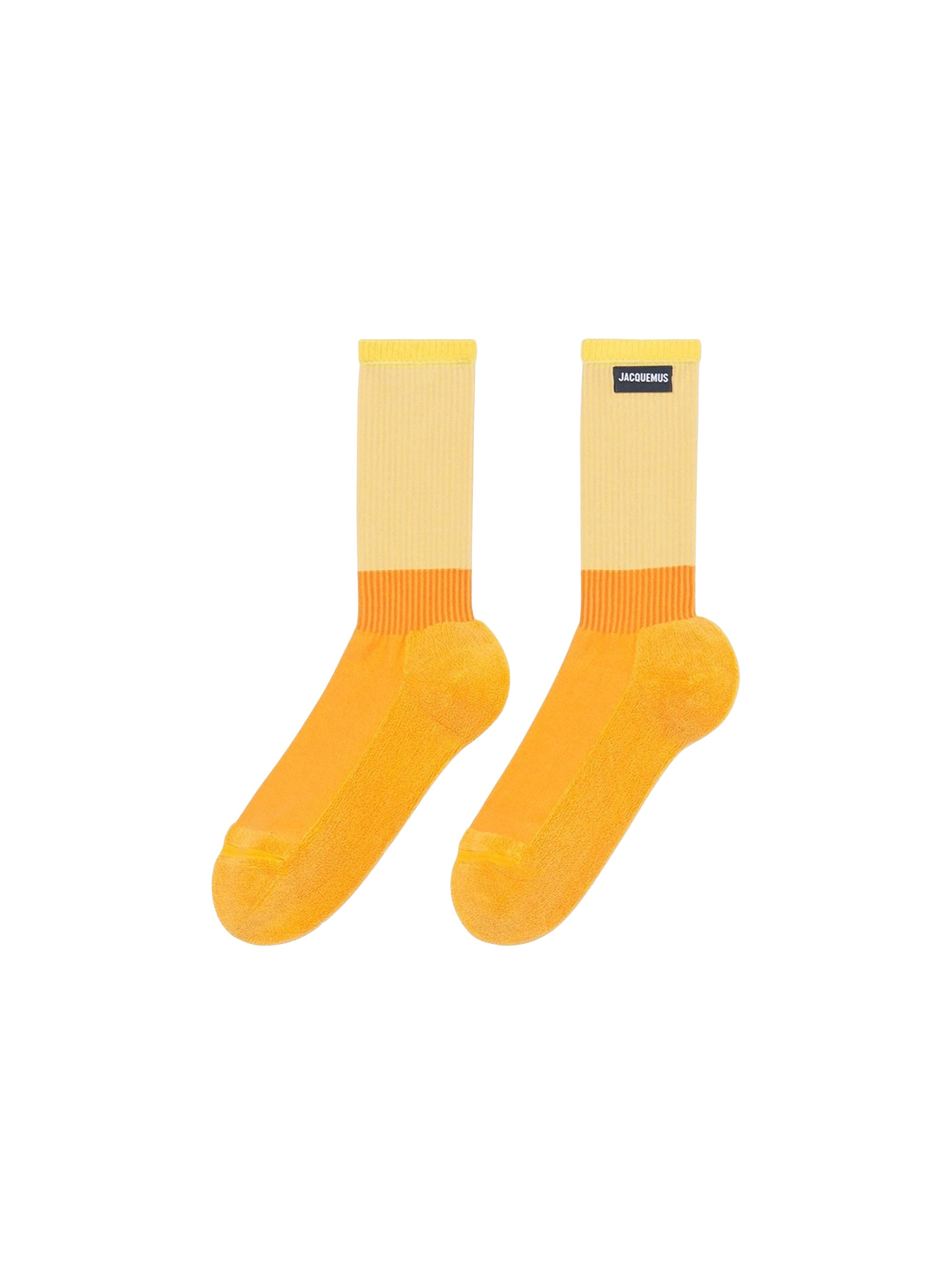 Chaussettes À L'envers - Orange