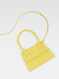 Sac Grand Chiquito en cuir - Yellow