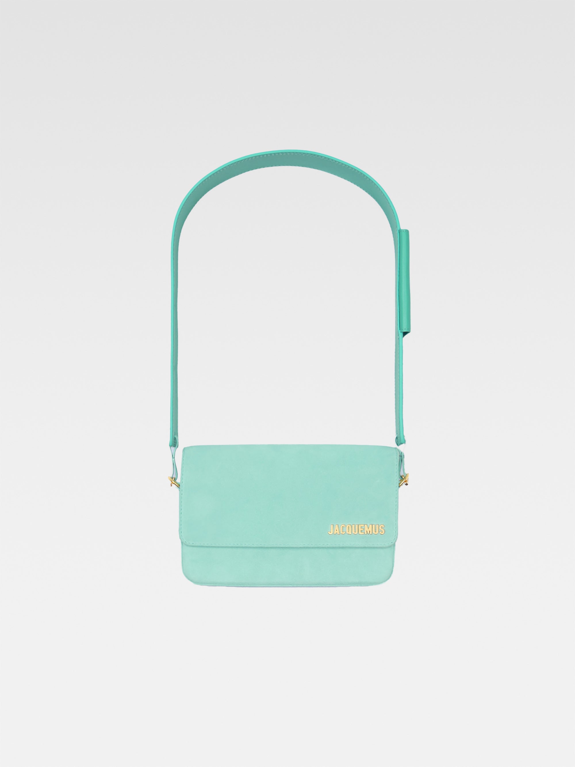 Sac Carinu en cuir - Turquoise
