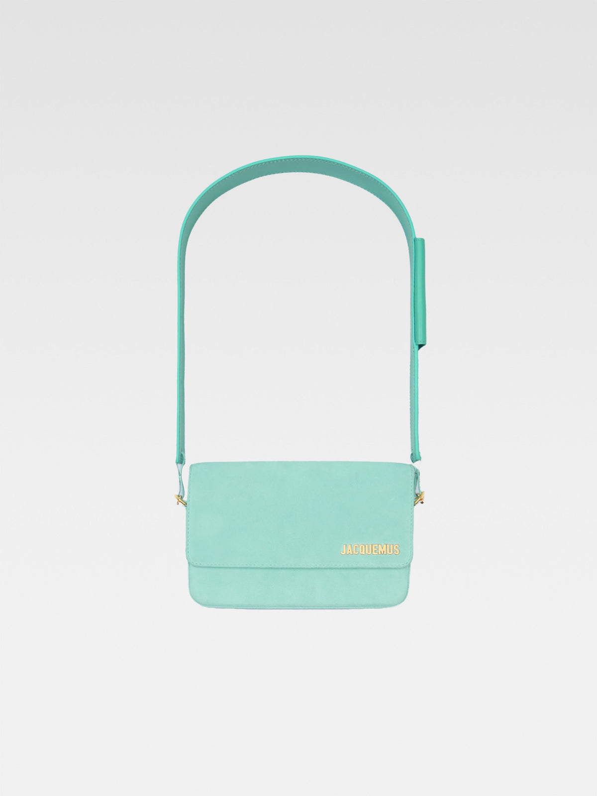 Sac Carinu en cuir - Turquoise