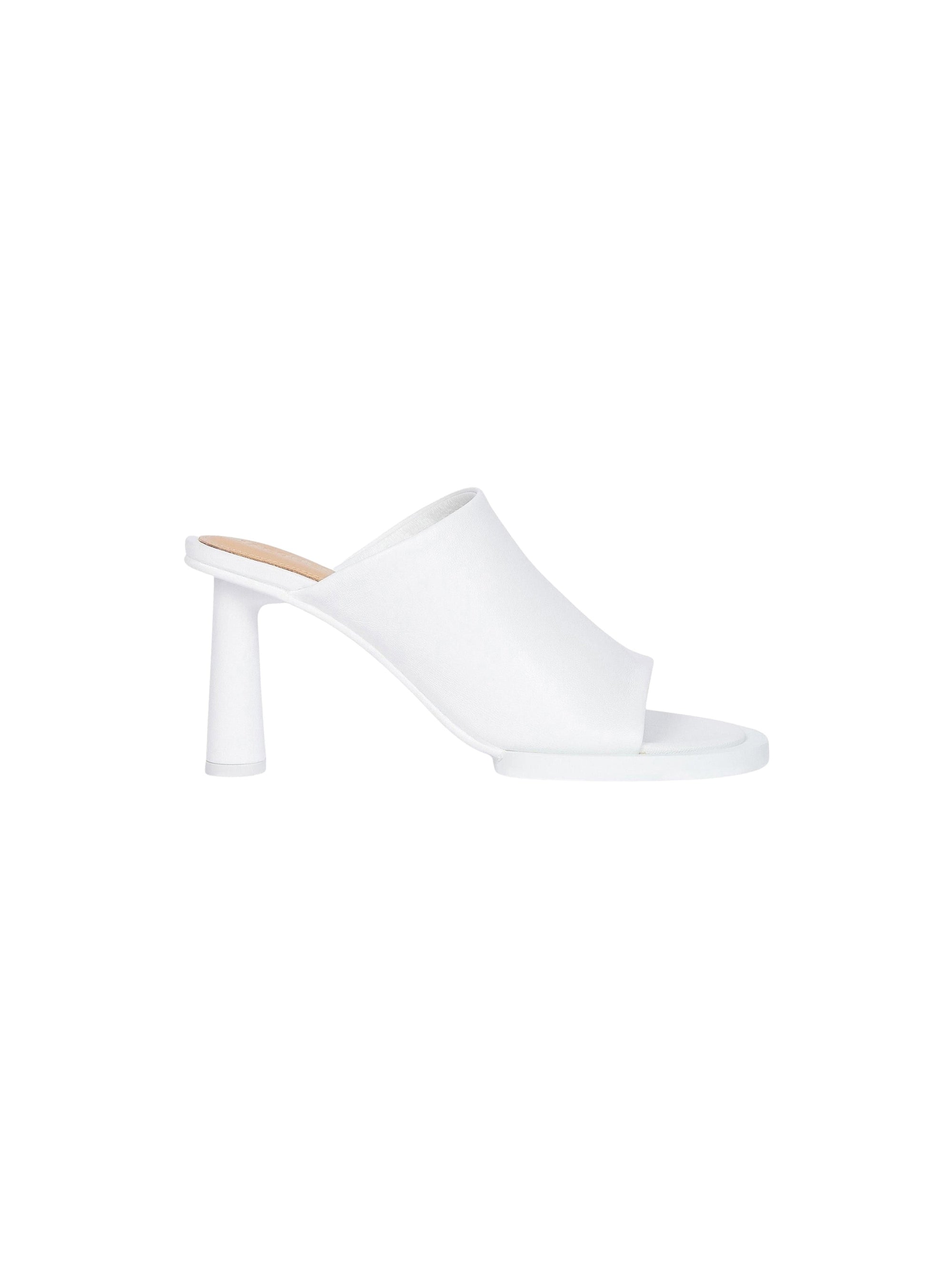 WHITE LES MULES CARRE ROND