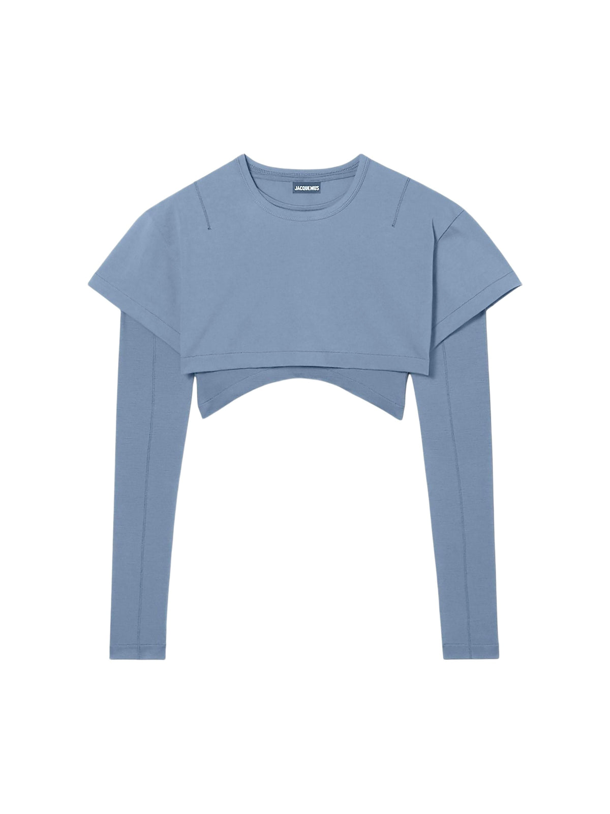 55€ / 3 sold //3 QTY / ST100%   T-shirt court à sûrpiqures - Navy Blue