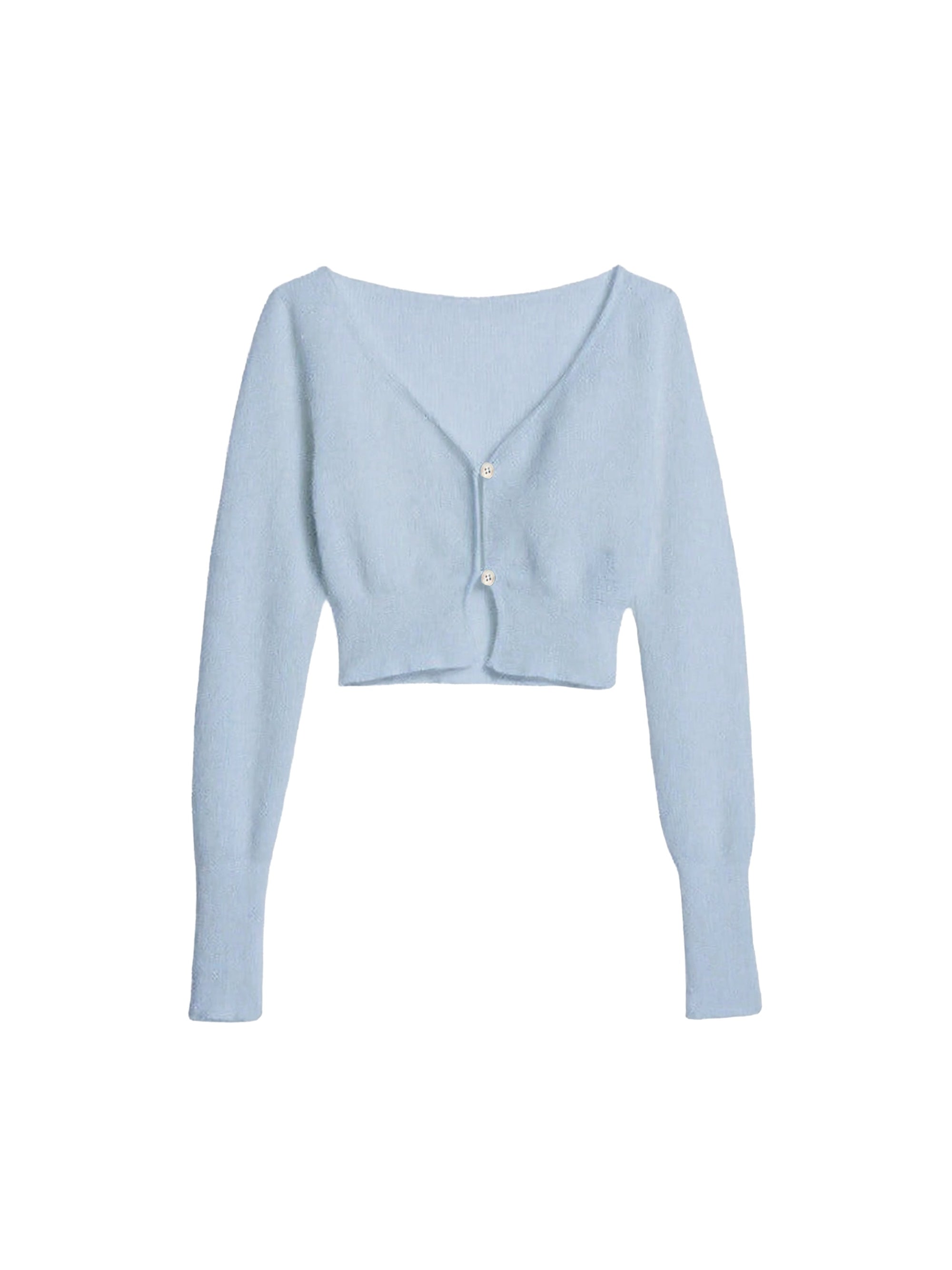 LIGHT BLUE LE CARDIGAN ALZOU