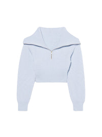 Pull Risoul en laine - Light Blue