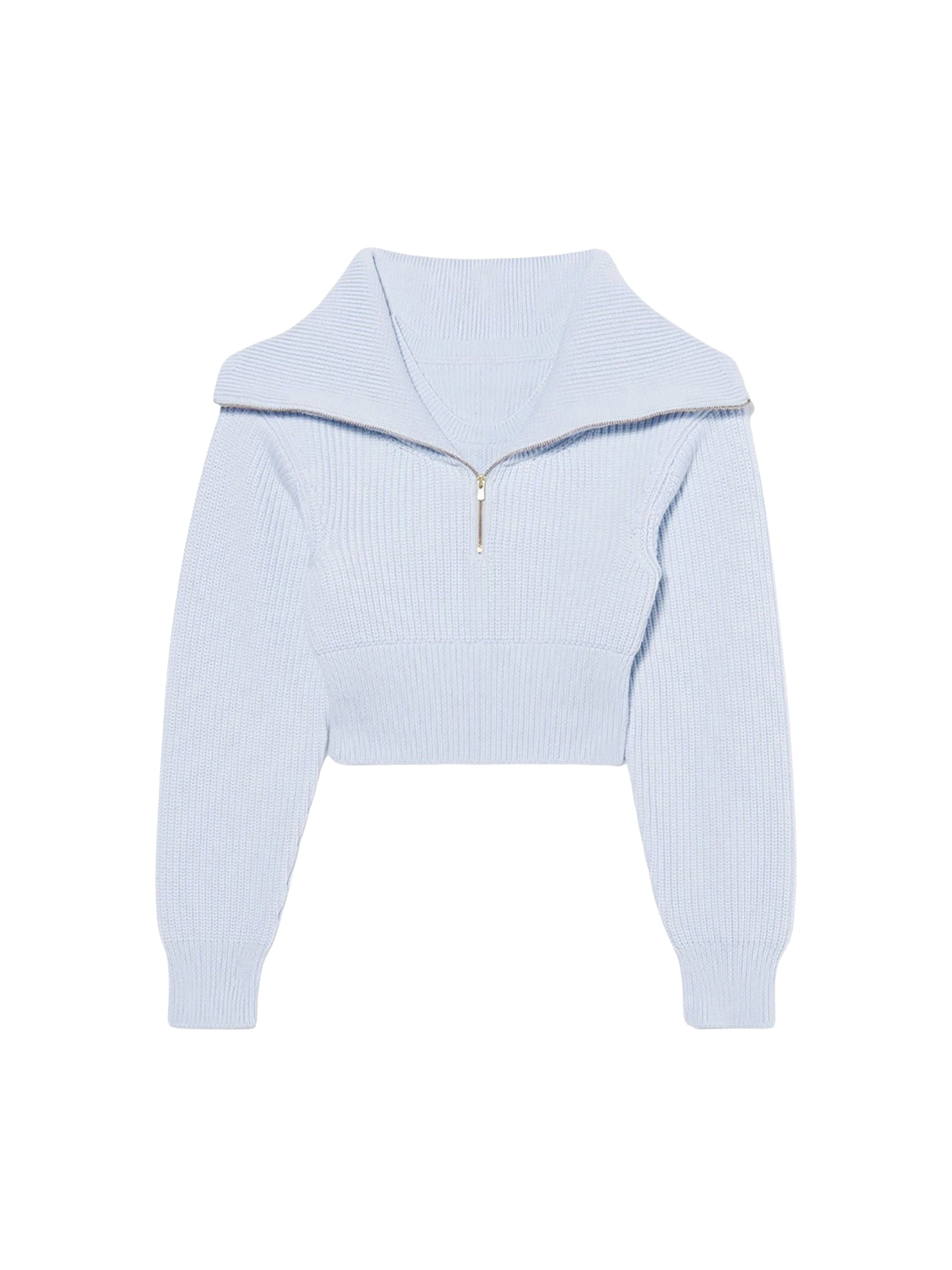 Pull Risoul en laine - Light Blue