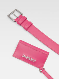 PINK LA CEINTURE PORTE CARTES