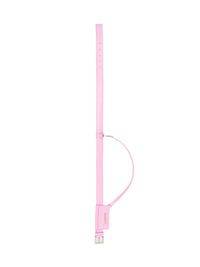 Ceinture à porte-cartes en cuir - Light Pink