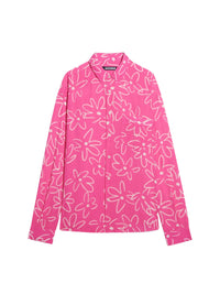 Chemise Simon imprimée - Pink & White Flowers