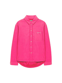 90€ / 5 sold //5 QTY / ST100%   Chemise Boulanger avec logo - Pink