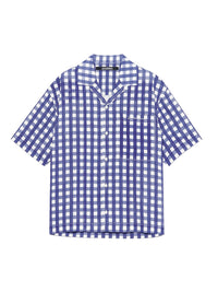NAVY CHECKS LA CHEMISE JEAN