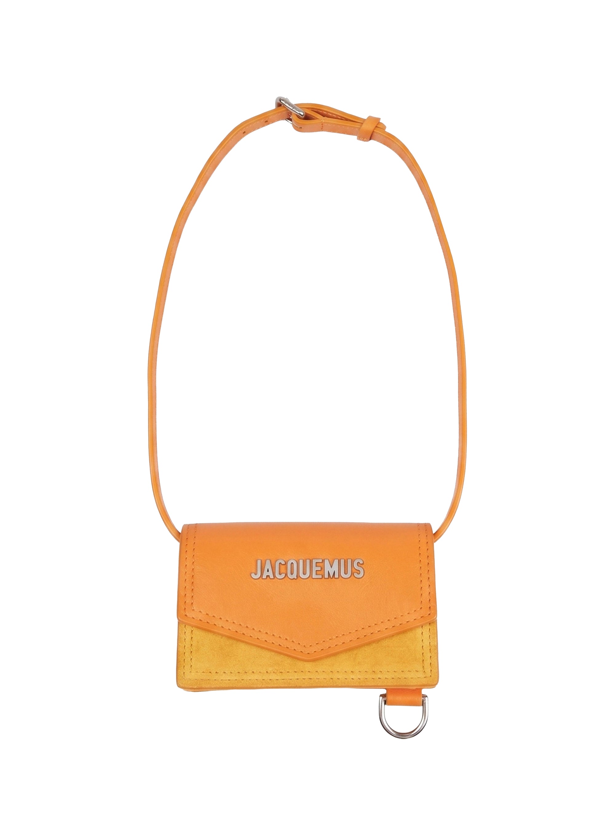Porte-cartes Azur en cuir - Light Orange