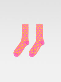 LES CHAUSSETTES FLEURS