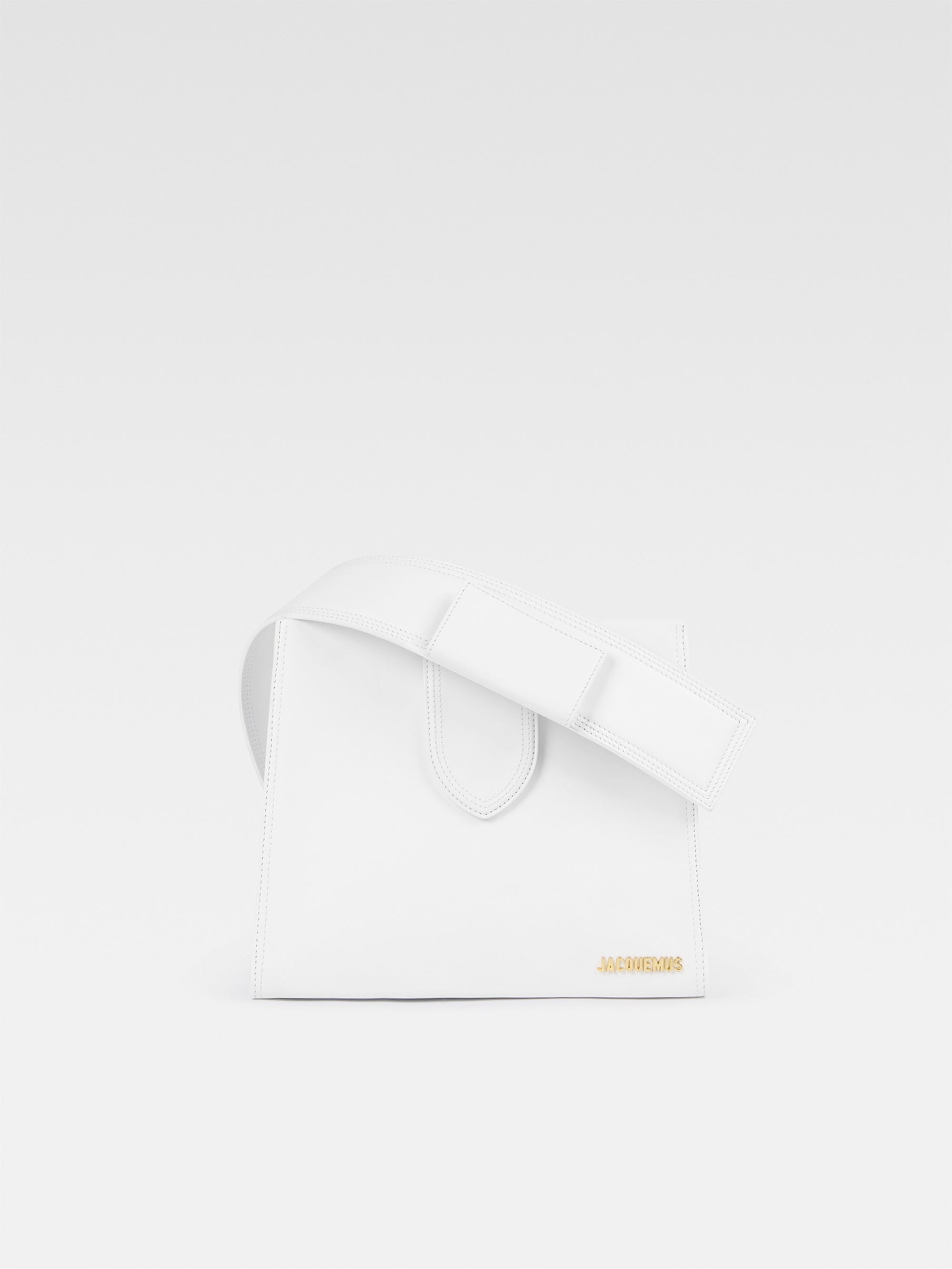 Sac Bambino 24 en cuir - White