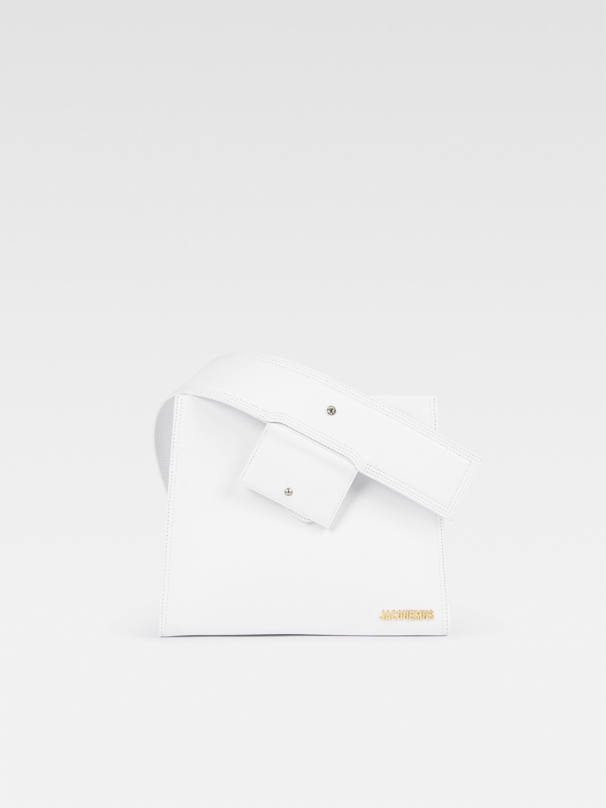 Sac Bambino 24 en cuir - White