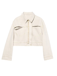 LIGHT BEIGE LA VESTE DE NIMES