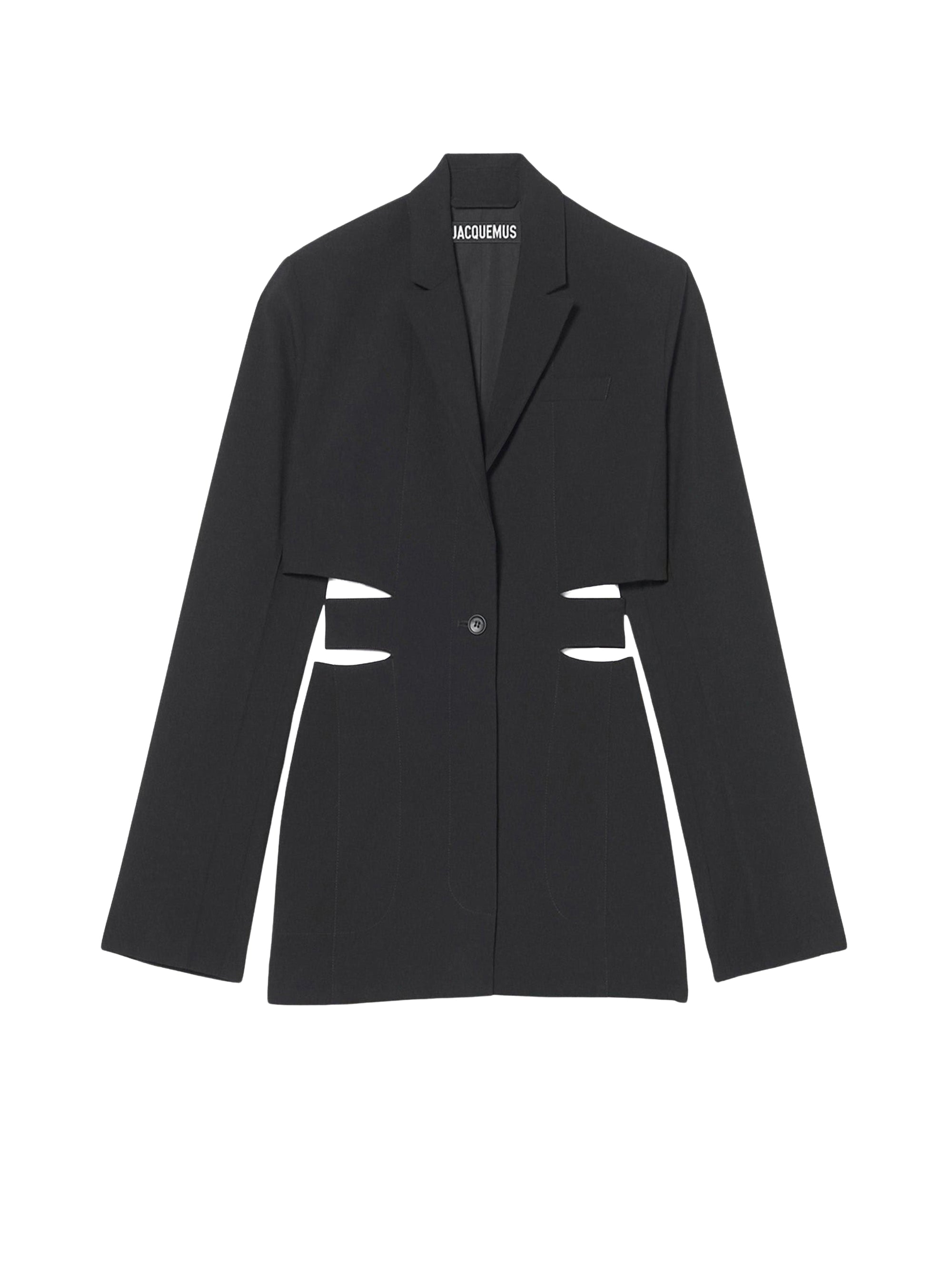 Robe Bari en laine - Black