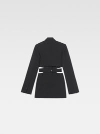 Robe Bari en laine - Black
