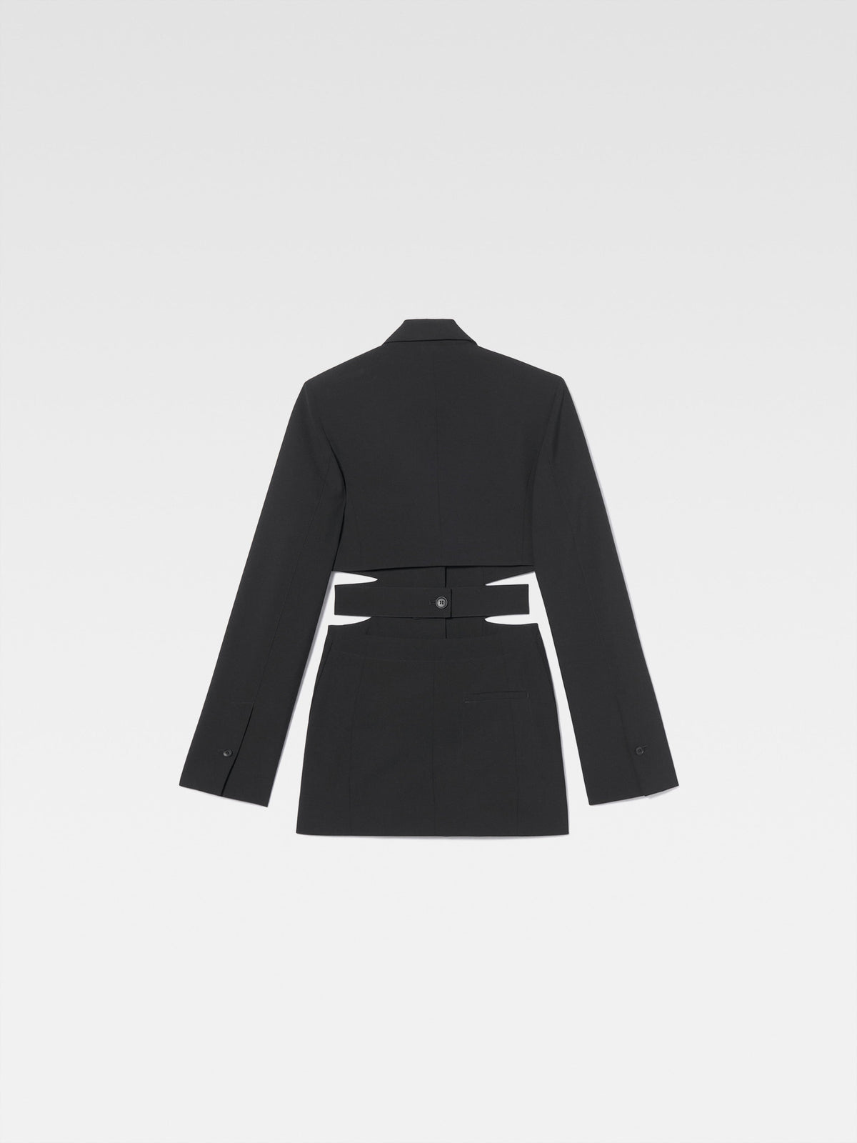 Robe Bari en laine - Black