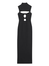 Robe Palmi en laine - Black