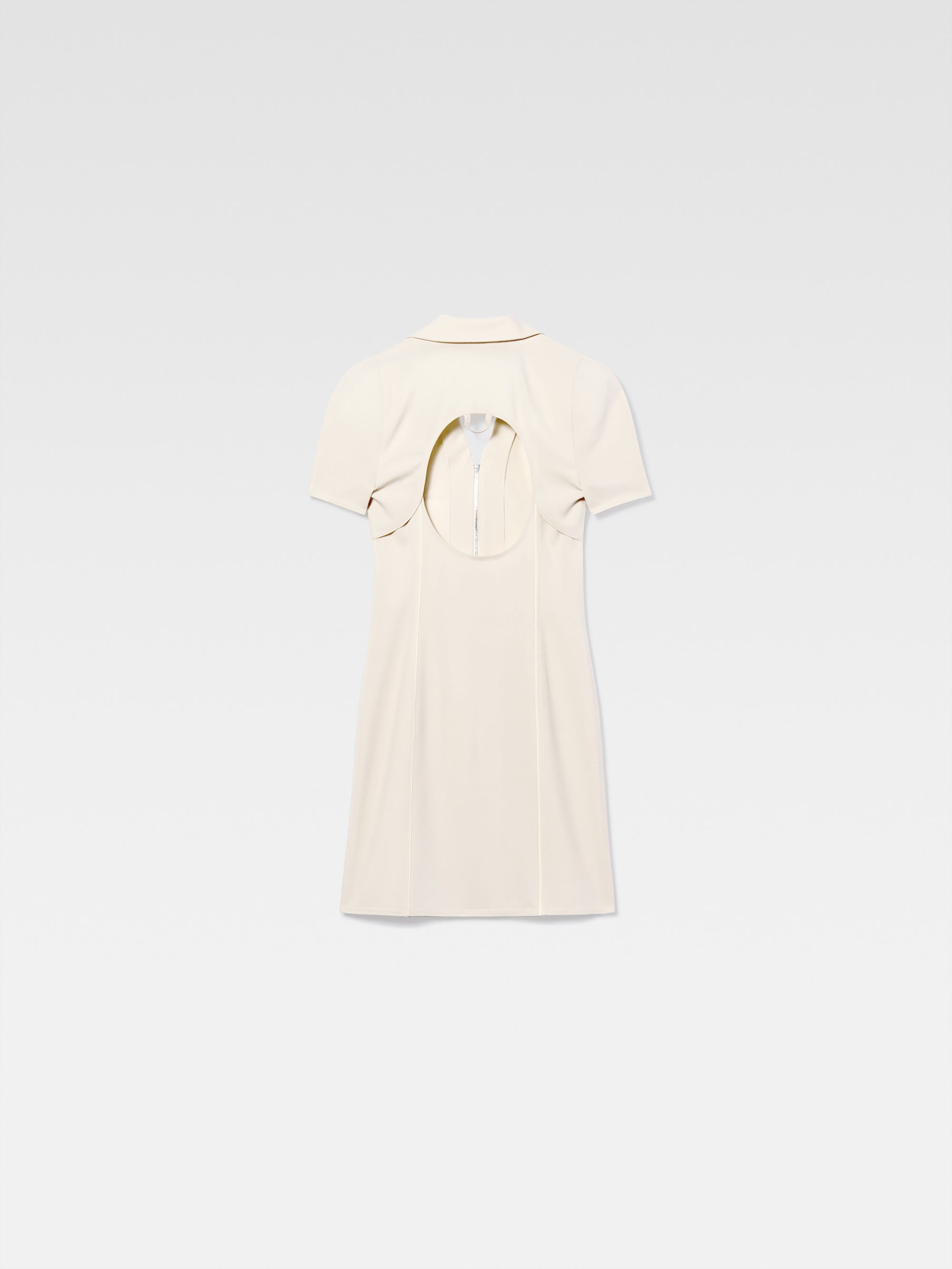 Robe Tangelo en laine - Off-White