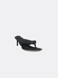Sandales Mari en cuir - Black