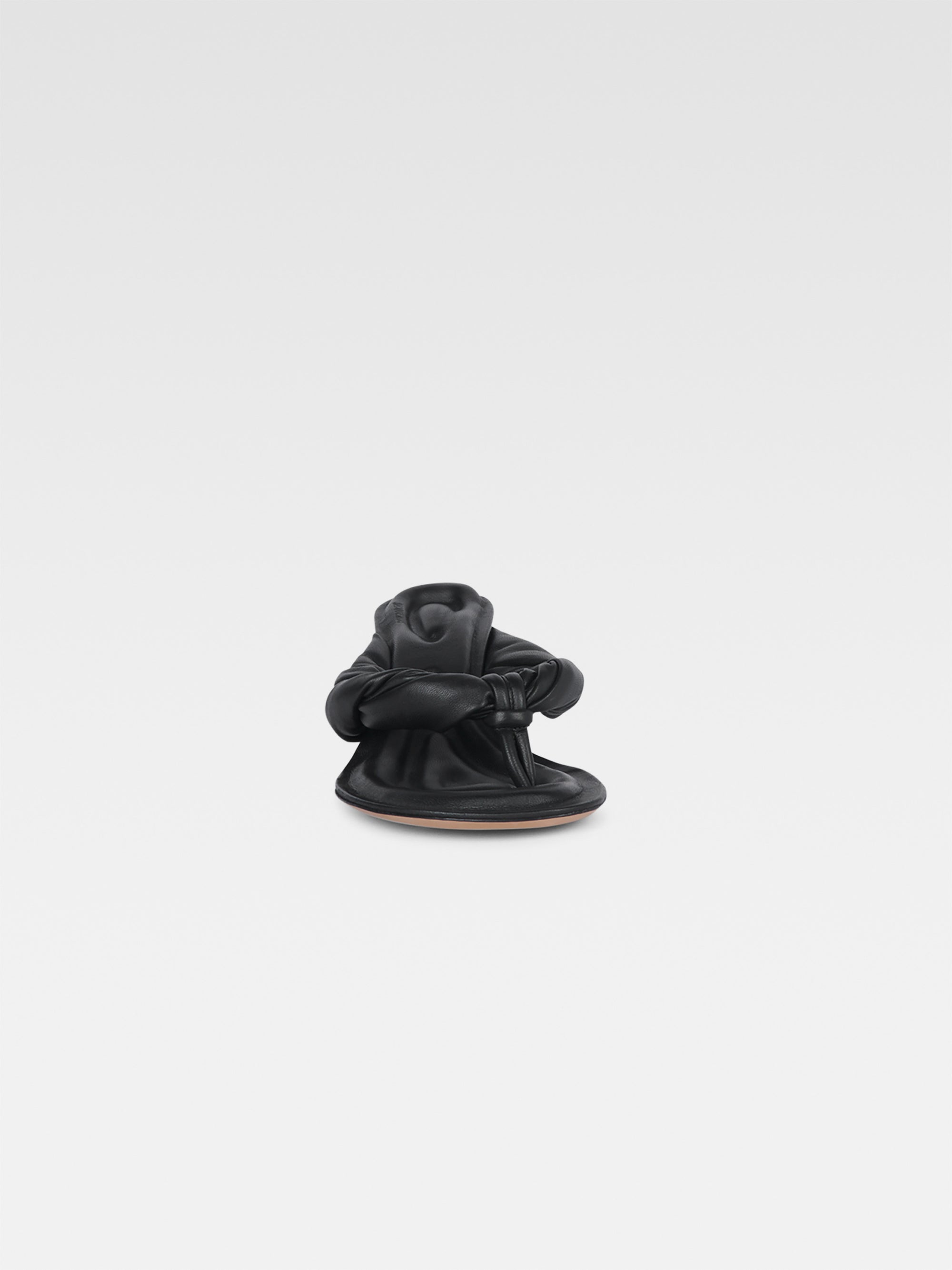 Sandales Mari en cuir - Black