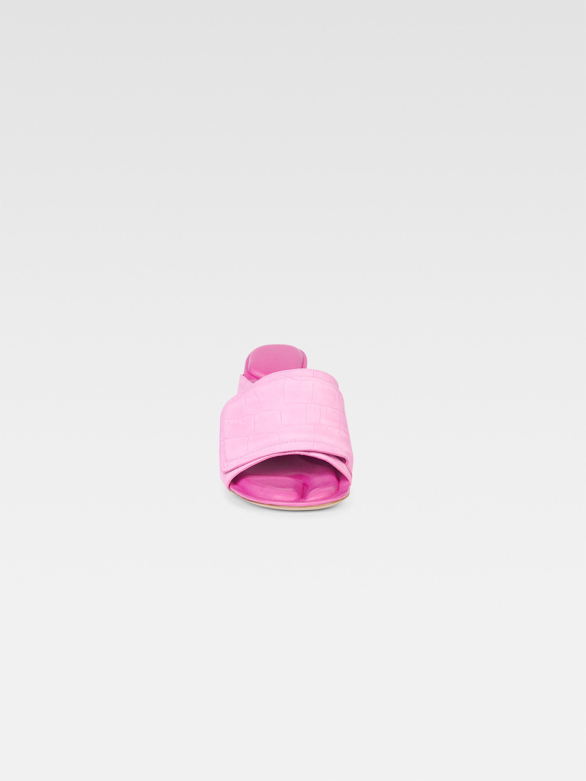 Mules Aqua en cuir - Pink