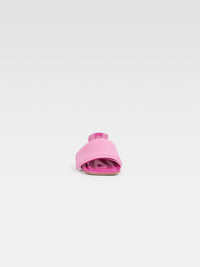Mules Piscine en cuir - Pink