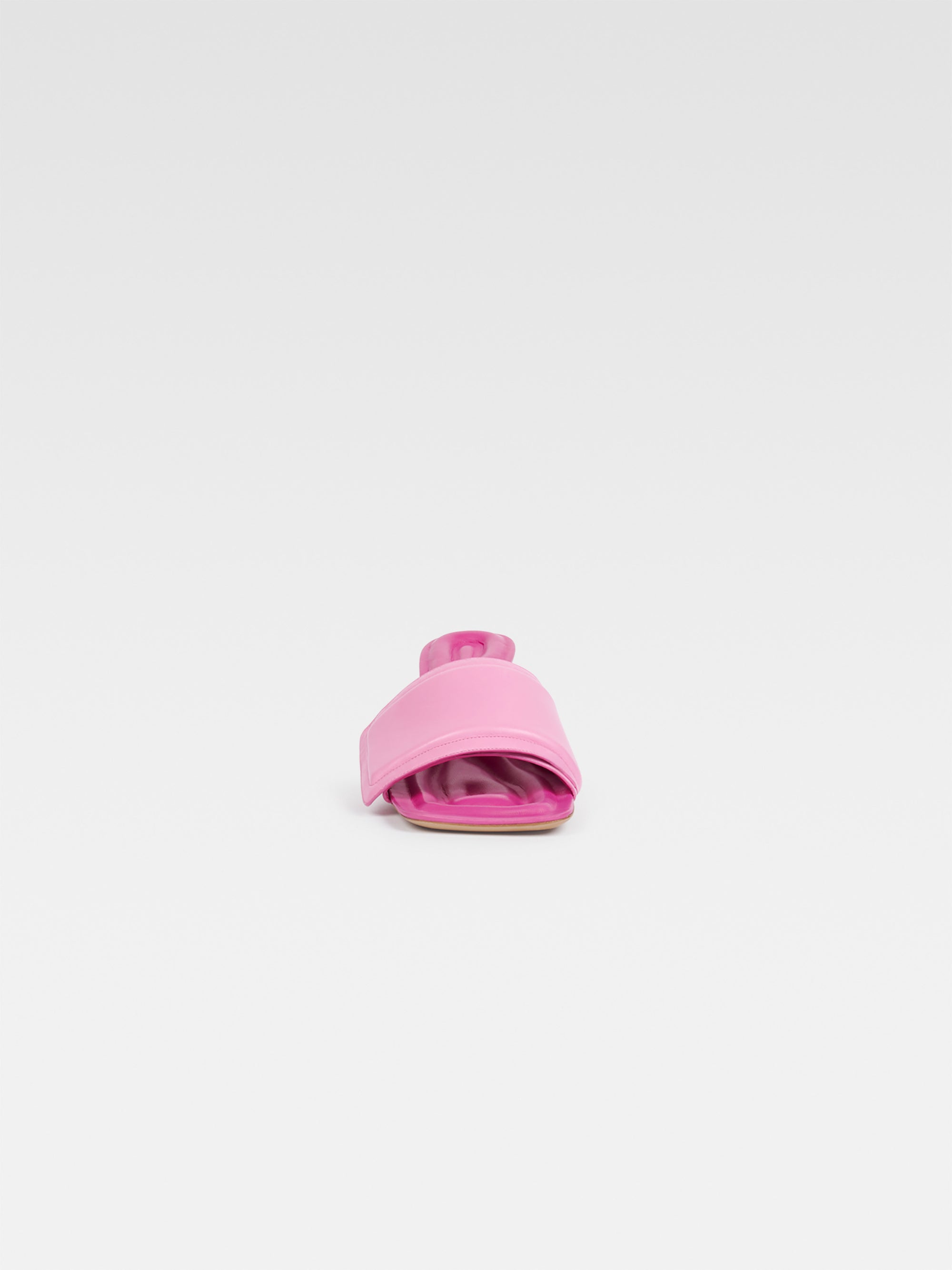 Mules Piscine en cuir - Pink