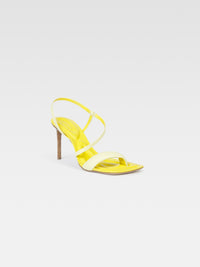 Sandales Limone en cuir - Light Yellow