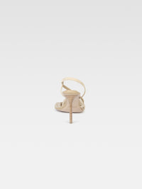 Sandales Limone en cuir - Beige