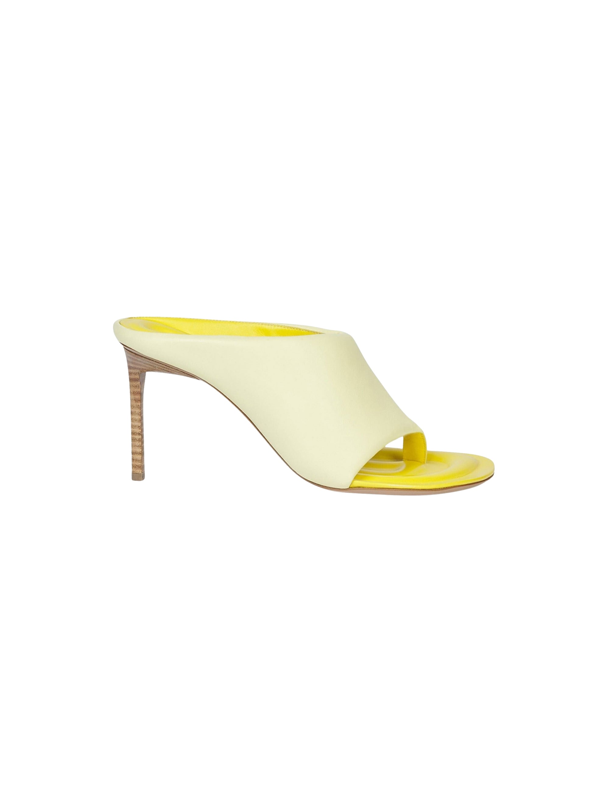 Mules Limone en cuir - Light Yellow