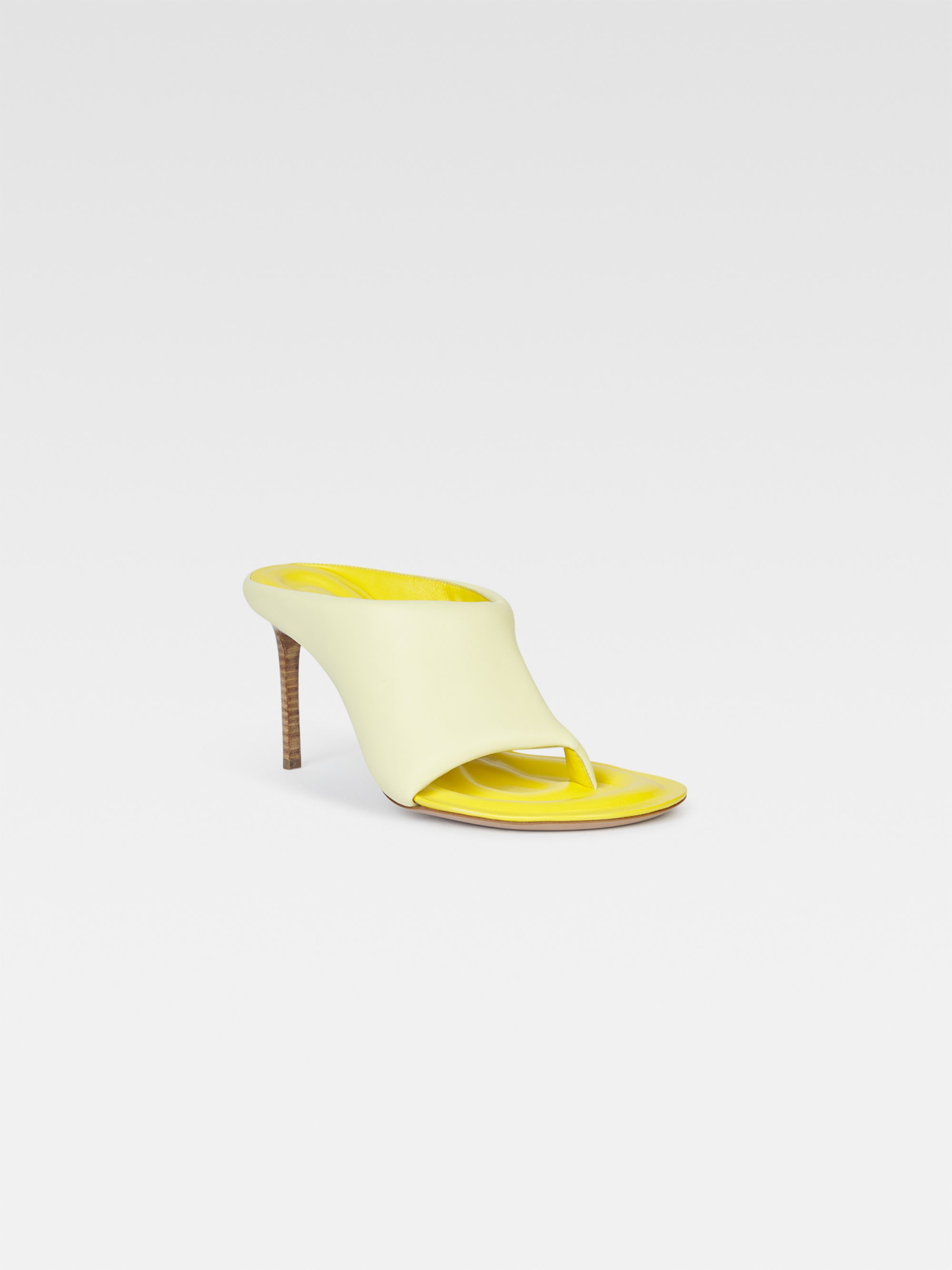 Mules Limone en cuir - Light Yellow