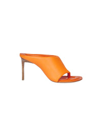 Mules Limone en cuir - Orange