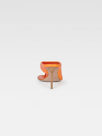 Mules Limone en cuir - Orange