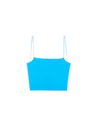 Débardeur court Pomelo - Turquoise
