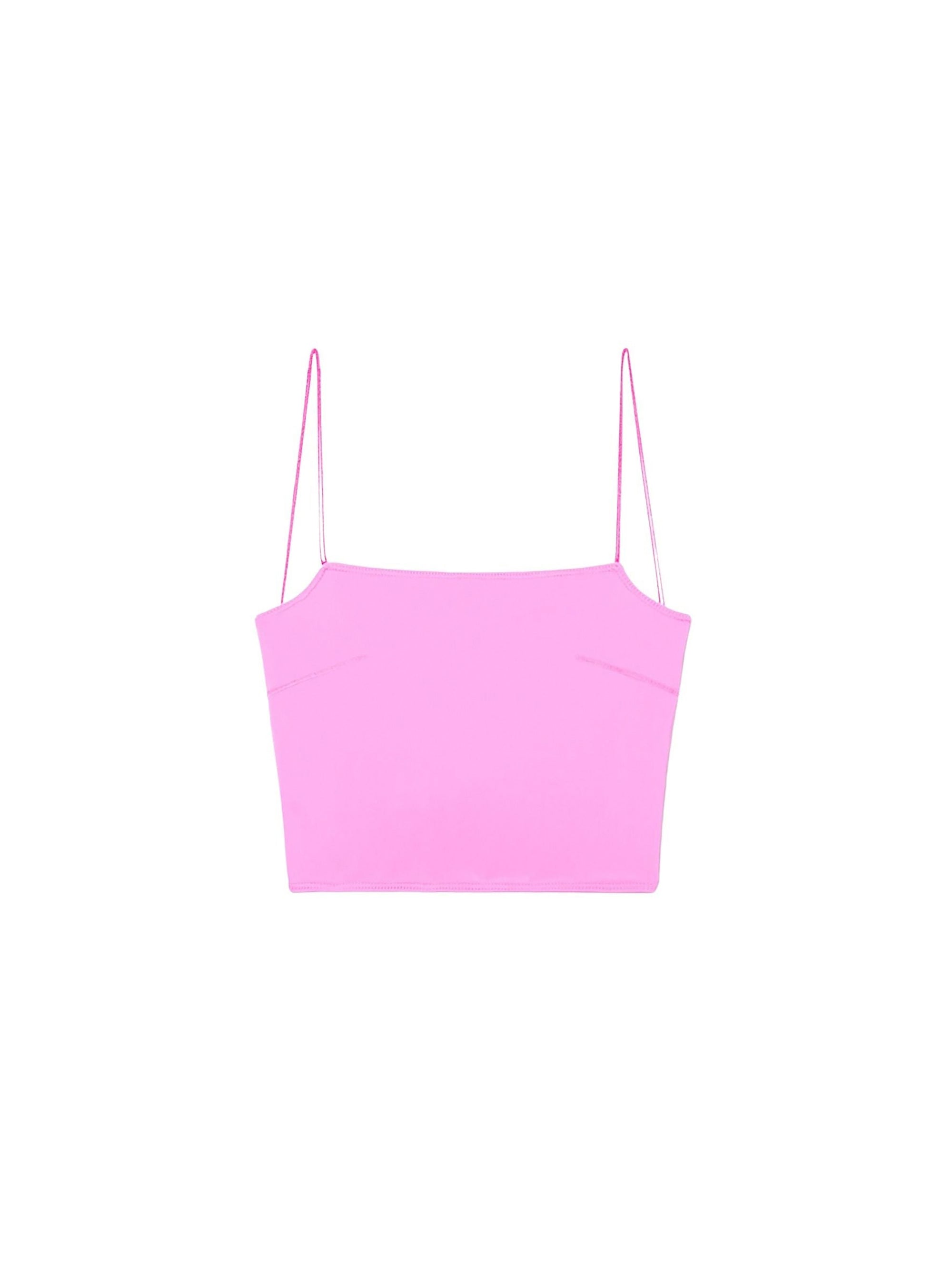 Débardeur court Pomelo - Dark Pink