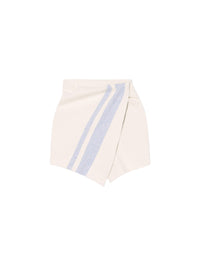 75€ / 1 sold //78 QTY / ST1%   Jupe courte Bagnu - Blue Stripes