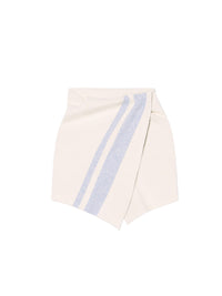 JACQUARD BLUE STRIPES LA JUPE BAGNU