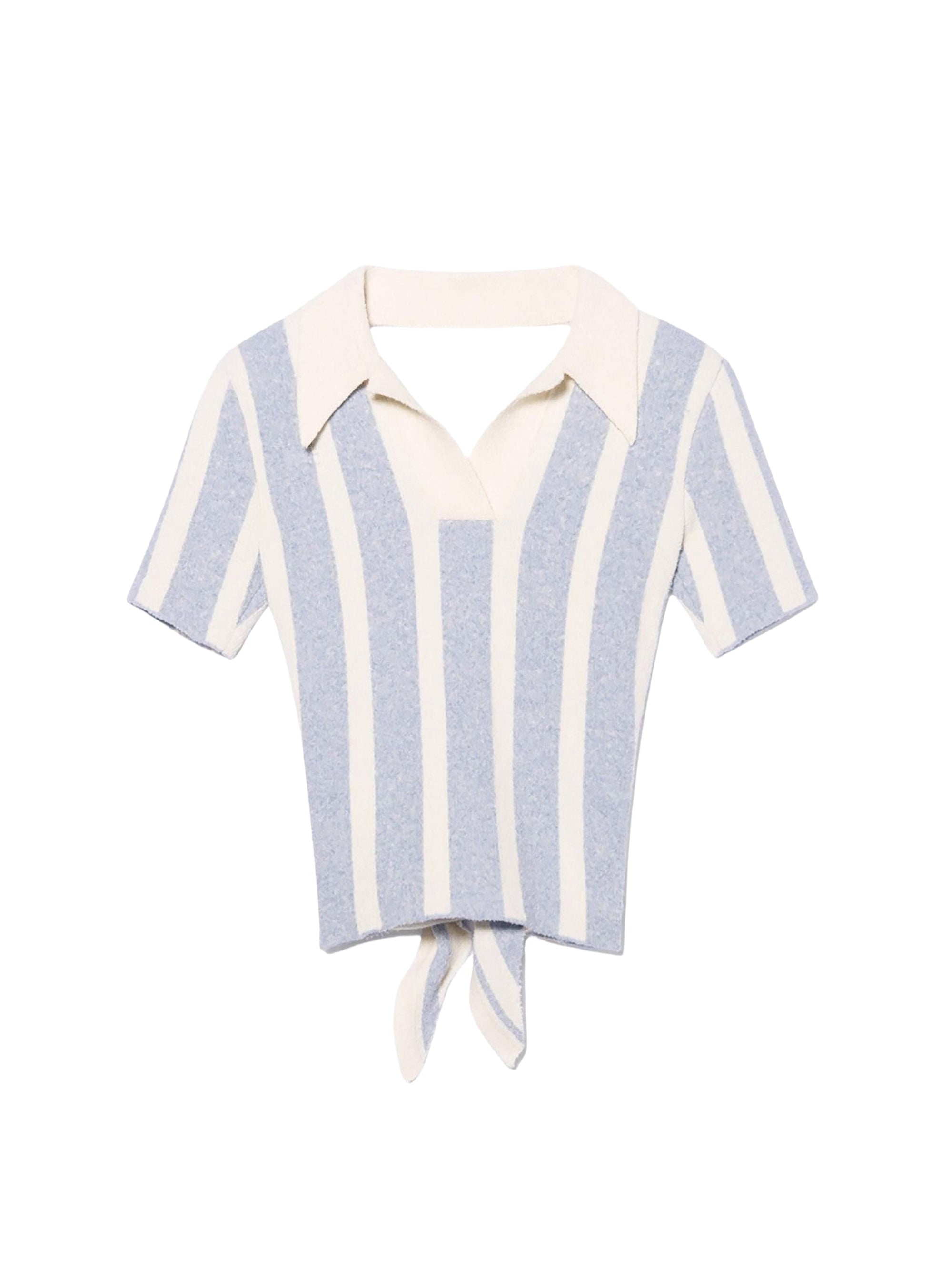 JACQUARD BLUE STRIPES LE POLO BAGNU