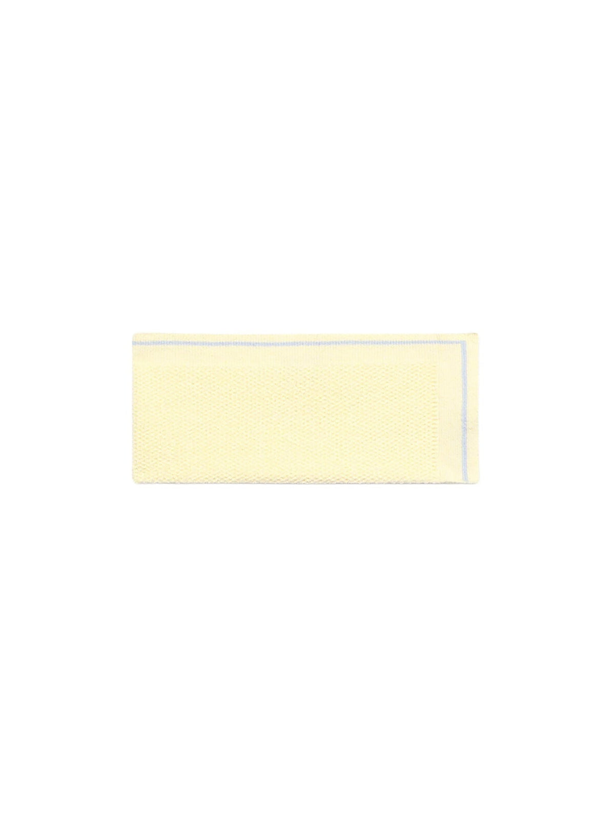 35€ / 0 sold //80 QTY / ST0%   Top bandeau asymétrique Sorbetto à liseré - Light Yellow