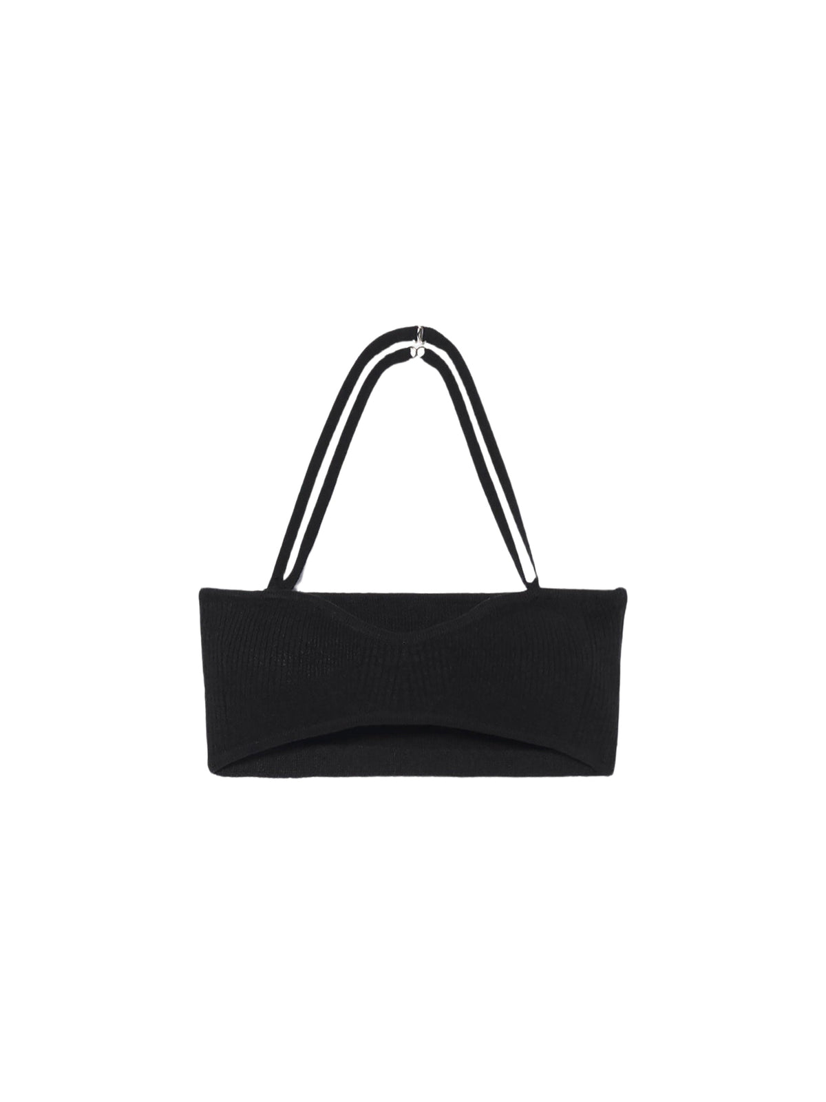 35€ / 5 sold //59 QTY / ST8%   Brassière Beijo à bretelles en lin - Black